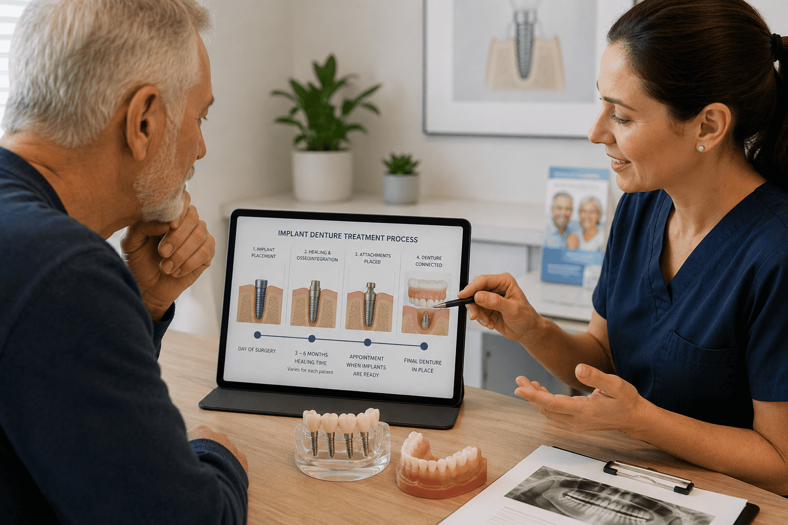 Featured image for “What Happens After Dental Implants Are Placed Before Your Implant Denture Is Ready?”